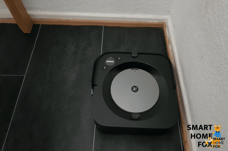 robot laveur irobot braava jet m6 forme carree